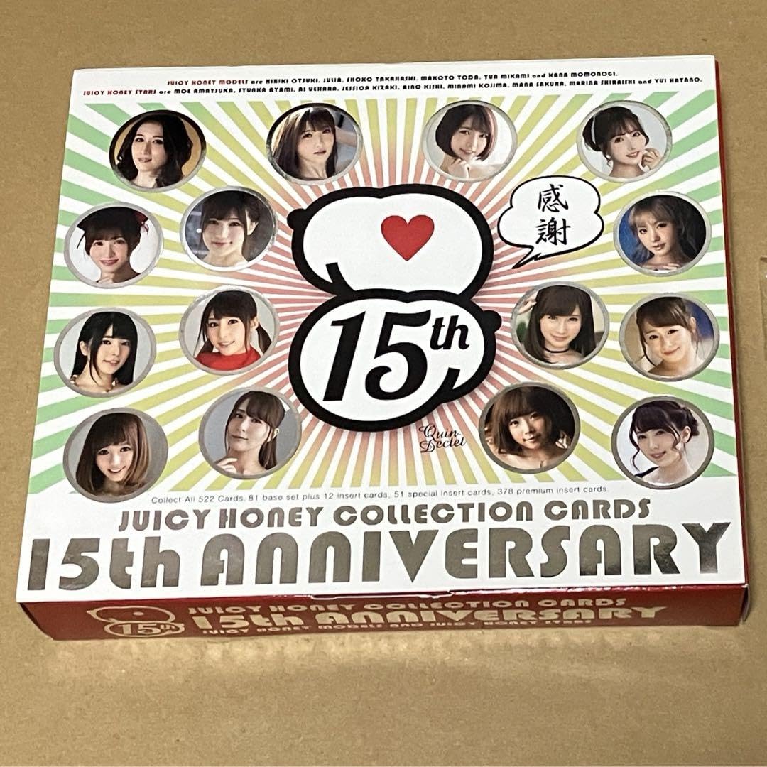 JUICY HONEY 15周年 レギュラー81枚＆SP12枚 コンプ 箱付 Amazon.co.jp: JUICY HONEY 15周年 レギュラー81枚＆SP12枚 コンプ 箱